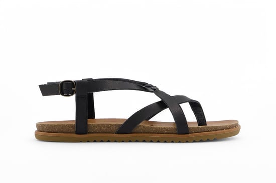 Blowfish Malibu Dames Zwarte Strappy Buckle Sandalen - Macarah B - Image 1