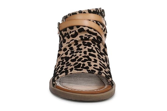 Blowfish Malibu Dames Bruine Luipaard Strappy Lage Wedgesandalen - Denver - Image 4