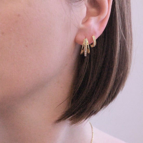 Aurielle Hoop Sets - Goud en Kristal - Image 3