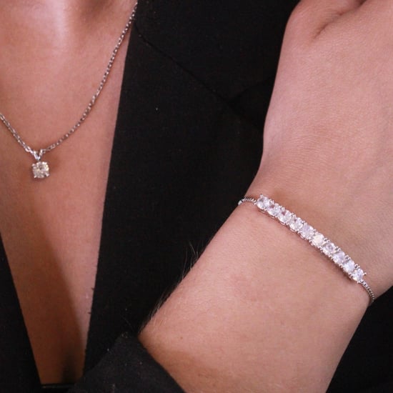 Mia Ronde Vernice Sets - Zilver en Kristal - Image 4