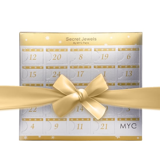 Adventskalender 13 juwelen en 11 parels - Destiny - Goud en Kristal - Image 1