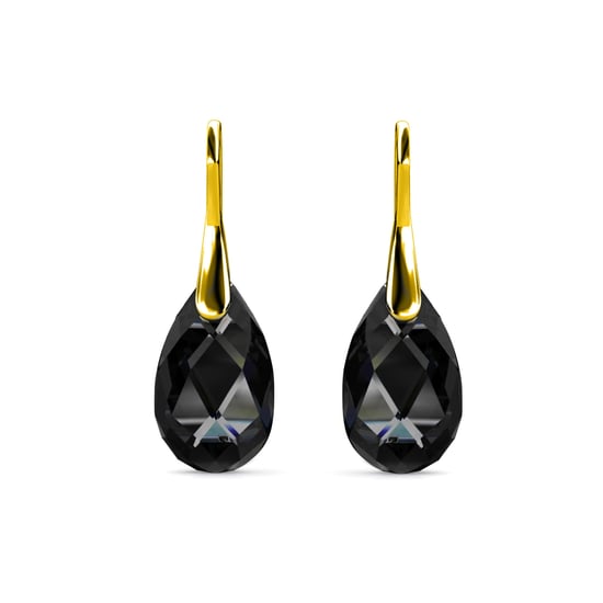 Teardrop haaksets - Goud en zwart - Image 3