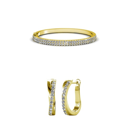 Glamour Criss Parures - Goud en Kristal - Image 1