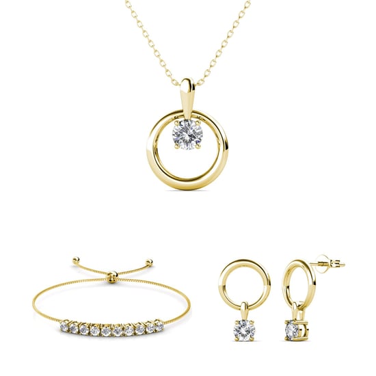 Mia Octavia Sets - Goud en Kristal - Image 1