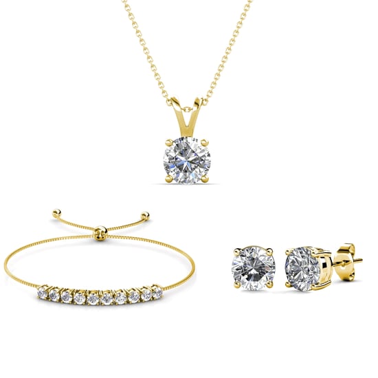 Crystal Mia Sets - Goud en Kristal - Image 1