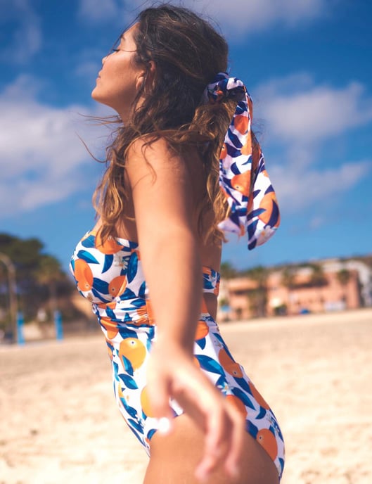 Panache Sicily Twist Bandeau Swimsuit - Image 6