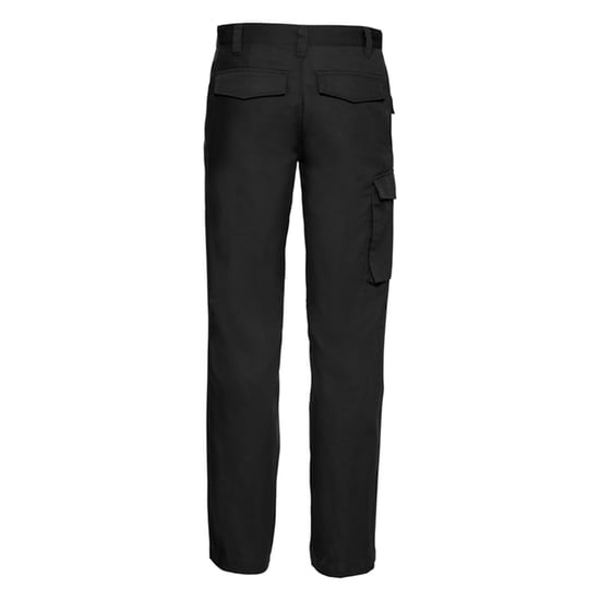 Russell Heren Polycotton Twill Werkbroek (Zwart) - Image 2