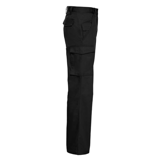 Russell Heren Polycotton Twill Werkbroek (Zwart) - Image 3