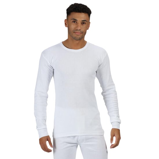Regatta Thermisch Ondergoed Lange Mouw Vest / Top (Wit) - Image 2