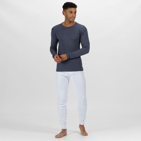 Regatta Thermisch Ondergoed Lange Mouw Vest / Top (Denim Blauw) - Image 4