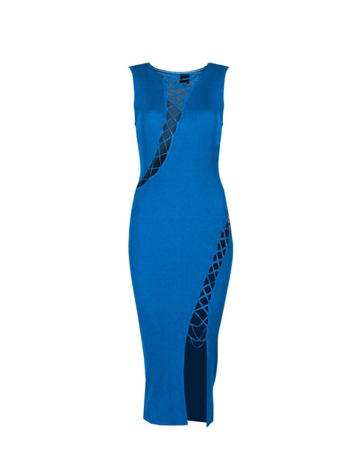 Pinko jurk Cerie Vrouw blauw - Image 1