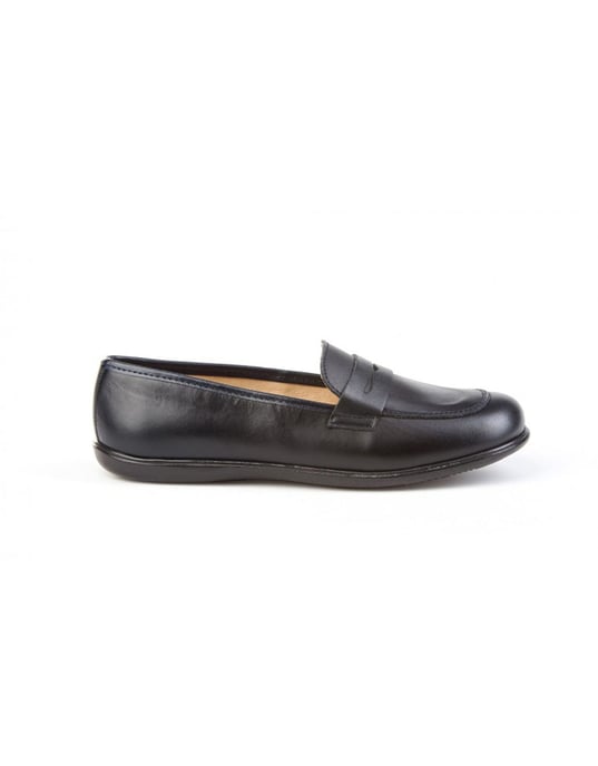 Schoolmocassins gemaakt van leer - Image 1