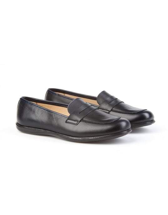 Schoolmocassins gemaakt van leer - Image 4