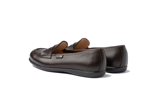 Schoolmocassins gemaakt van leer - Image 2