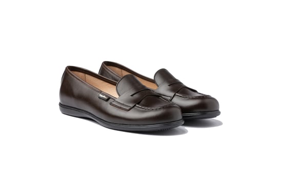 Schoolmocassins gemaakt van leer - Image 3