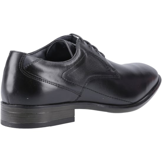 Pod Carl Leren Heren Zwarte Veterschoenen - Image 2