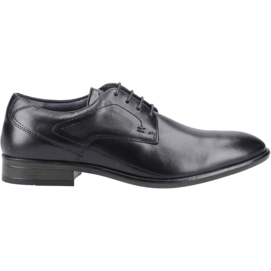 Pod Carl Leren Heren Zwarte Veterschoenen - Image 5