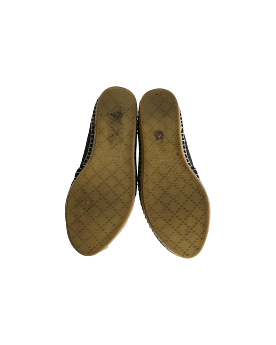 Gucci Guccissima Signature Espadrille Flats in Black Leather - Image 6