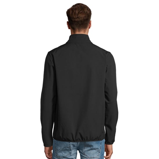 SOLS Heren Radian Soft Shell Jacket (Zwart) - Image 2