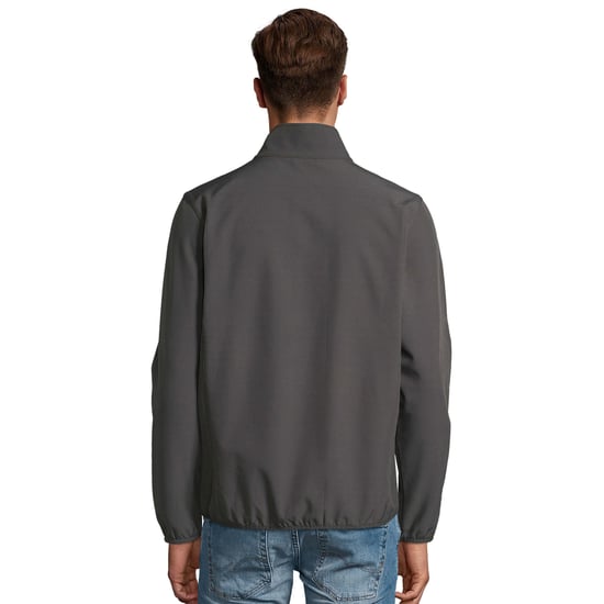 SOLS Heren Radian Soft Shell Jacket (Houtskool Grijs Effen) - Image 2