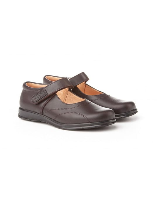 Schoolballerinaschoenen gemaakt van leer - Image 4