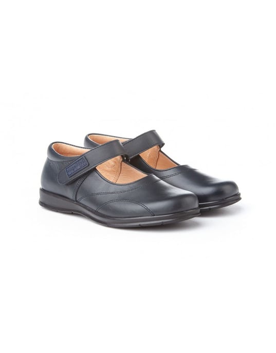 Schoolballerinaschoenen gemaakt van leer - Image 4