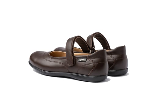 Schoolballerinaschoenen gemaakt van leer - Image 3