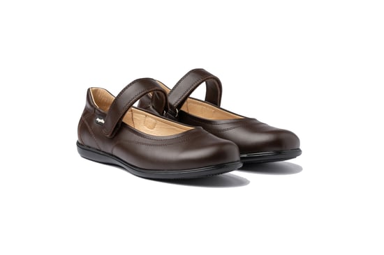 Schoolballerinaschoenen gemaakt van leer - Image 4