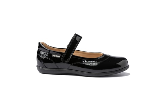 Schoolballerinaschoenen gemaakt van leer - Image 1