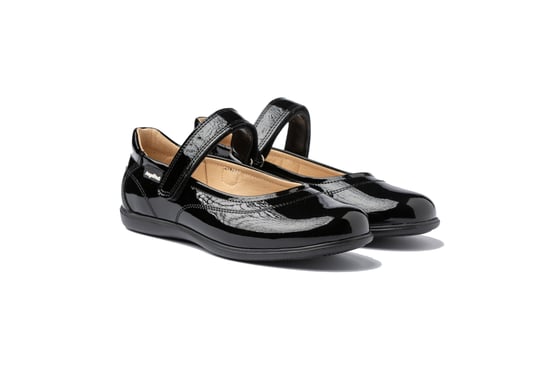 Schoolballerinaschoenen gemaakt van leer - Image 4