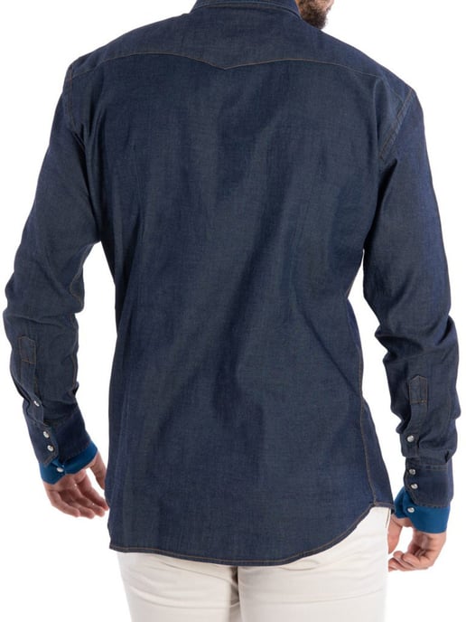 Takeshy Kurosawa overhemd Rodeo Mannen blauw - Image 3