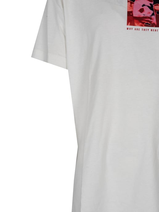 Diesel T-Shirt Just Mannen Wit - Image 4