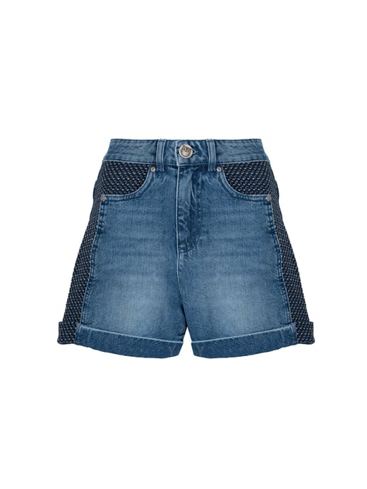 Pinko shorts Dotta Vrouw blauw - Image 1