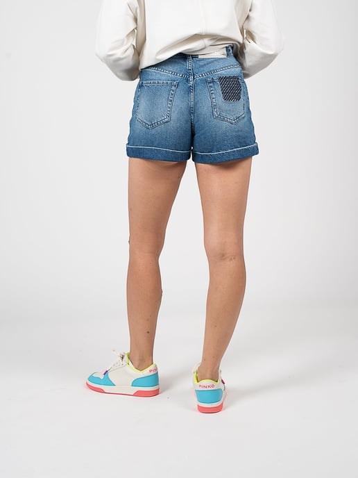 Pinko shorts Dotta Vrouw blauw - Image 5