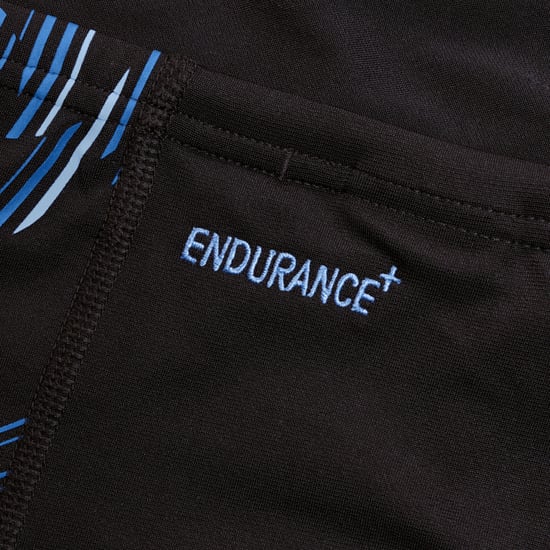 Heren Speedo Tech Panel Aqua Shorts in zwartblauw - Image 5