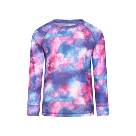Mountain Warehouse Kinder/Kinder Talus Galaxy Base Layer Set (Donkerpaars) - Image 2