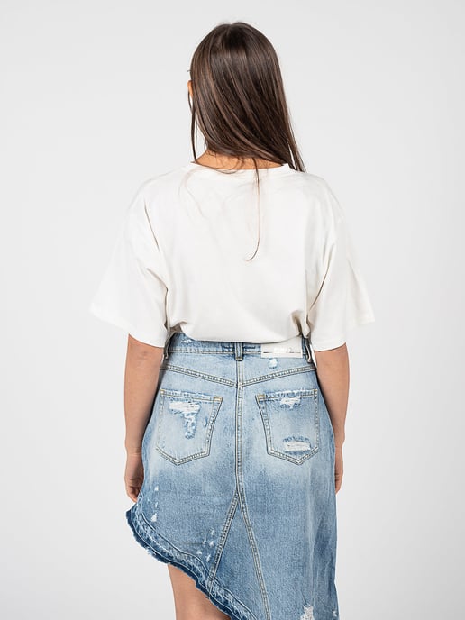 Pinko T-shirt Toccante Vrouw Wit - Image 5