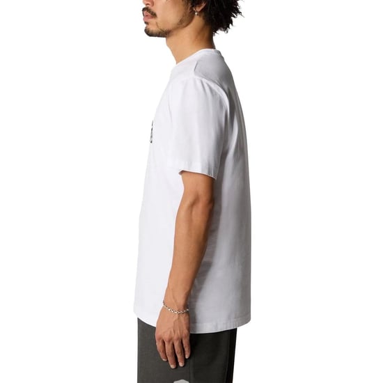 The North Face Heren Korte Mouwen Eenvoudige T-shirt TNF Wit/Beta Flash - Image 5