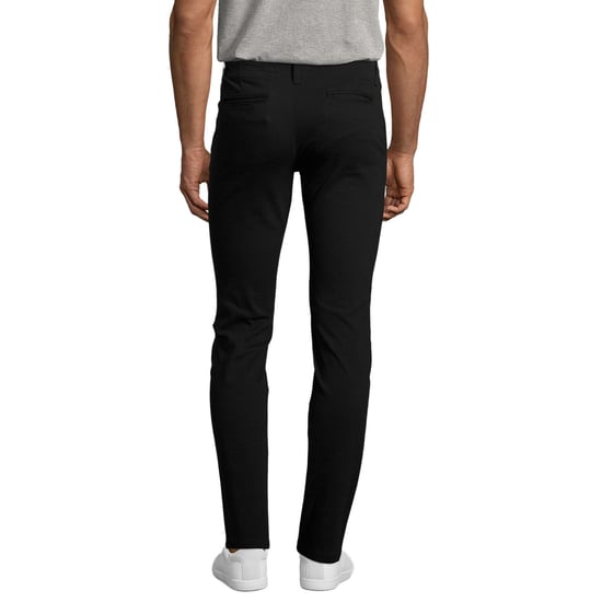 SOLS Heren Jules Chino (Zwart) - Image 2