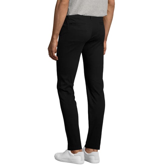 SOLS Heren Jules Chino (Zwart) - Image 3