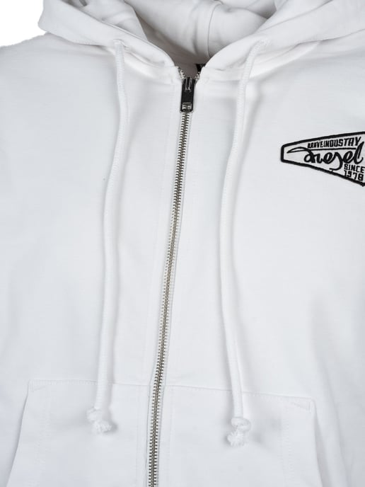 Diesel blouse Ginn Hood Mannen Wit - Image 3