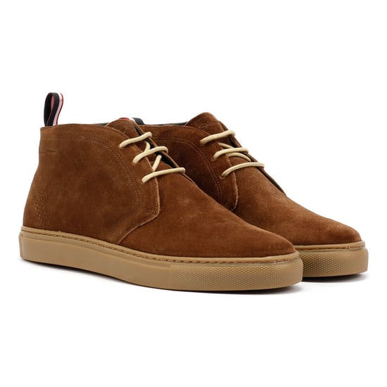 Ben Sherman Parka Suede Heren Bruin Laarzen - Image 1
