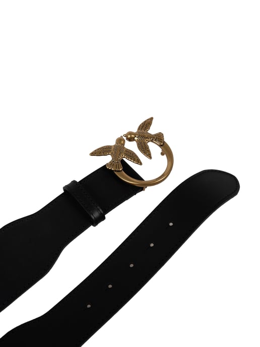 Pinko riem Love Monogram Vrouw zwart - Image 3