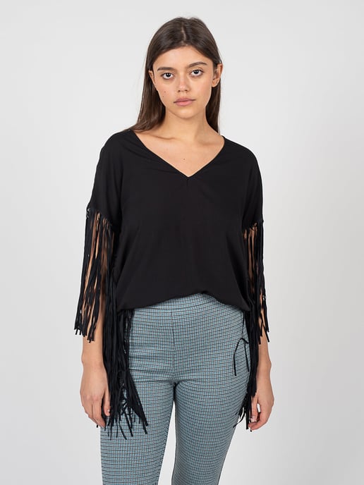 Pinko blouse Papaveri Vrouw zwart - Image 3
