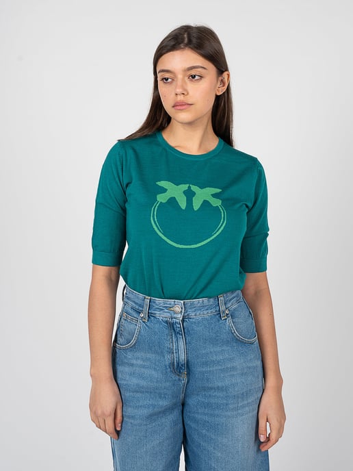 Pinko blouse Fashion Vrouw groen - Image 3