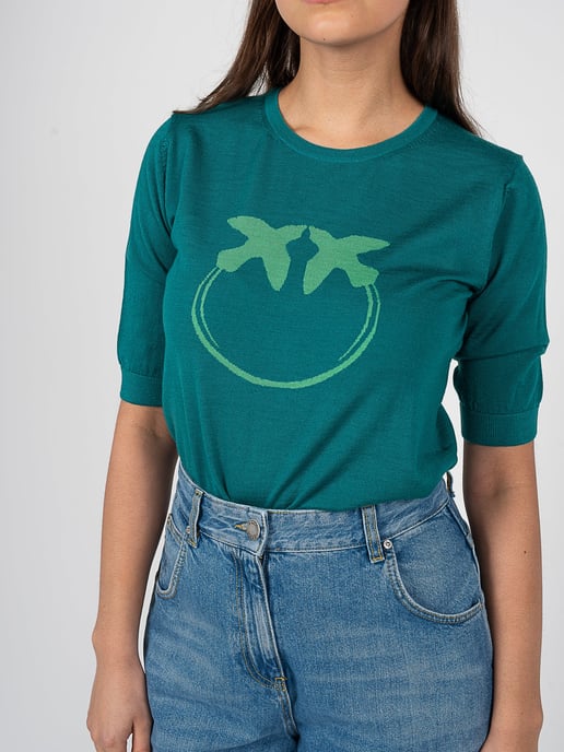 Pinko blouse Fashion Vrouw groen - Image 4