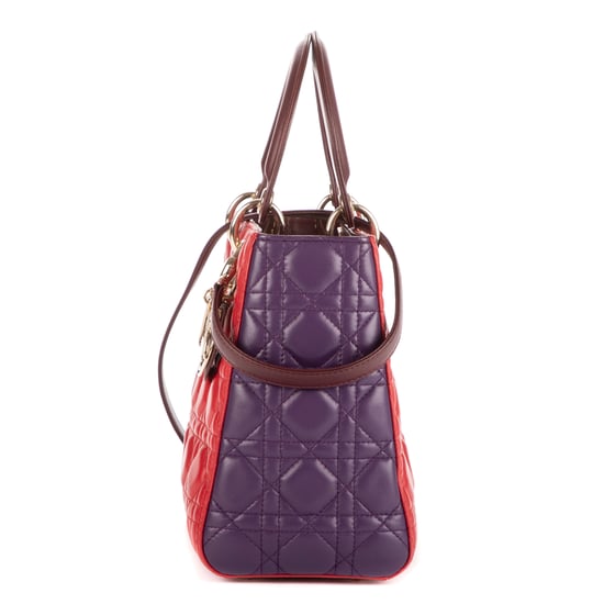 Medium Lady Dior Zip PM Handtas - Image 3