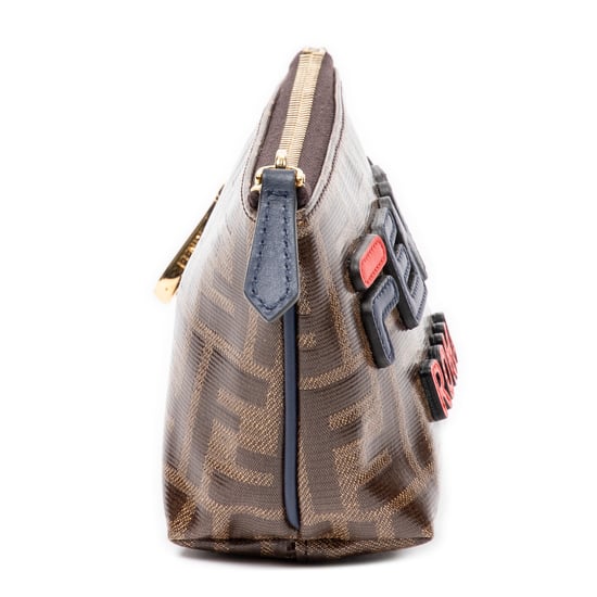 Fendi x Fila Collab Zippy Coin Pouch  Handtas - Image 4