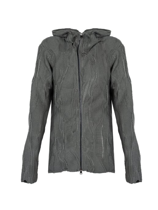La Haine Inside Us stoppen Full Zip Mannen Grijs - Image 1