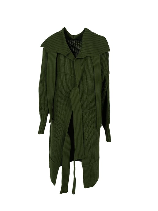 La Haine Inside Us Cardigan Unisex Vrouw groen - Image 1